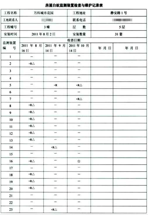 调查（检查维护）记录电子表