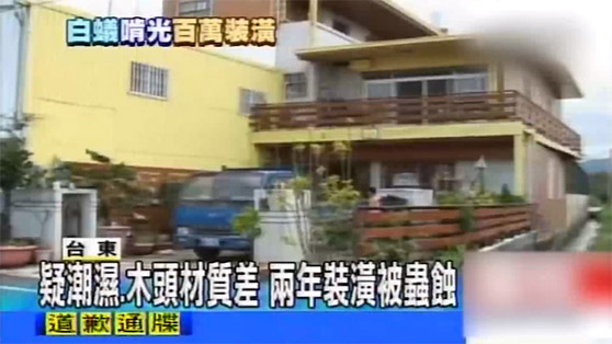 白蚁啃光百万装潢